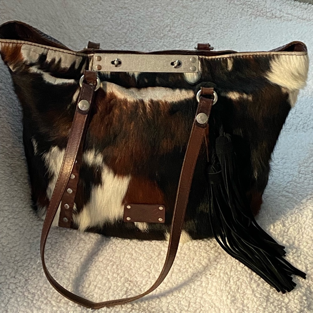 Patricia Nash Leather and Hide Tote bag